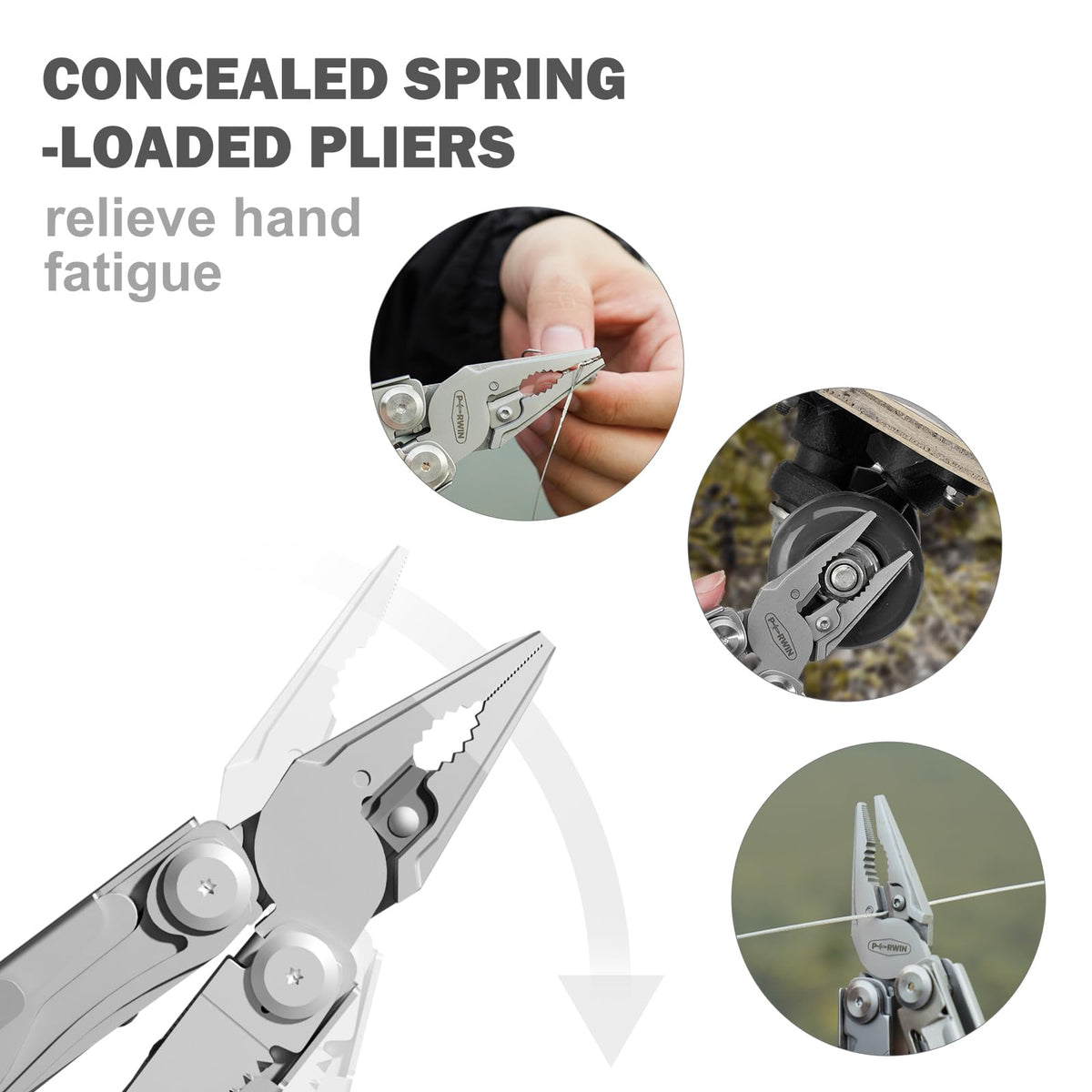 Perwin multitool diamond-coated file delivering a smooth finish on metal