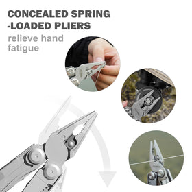 Perwin multitool diamond-coated file delivering a smooth finish on metal