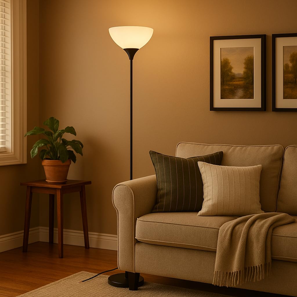 PESRAE bedside or living room light adds warmth and focus