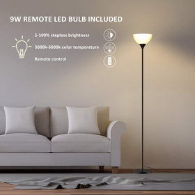 PESRAE floor lamp color-temperature range helps create the right ambiance