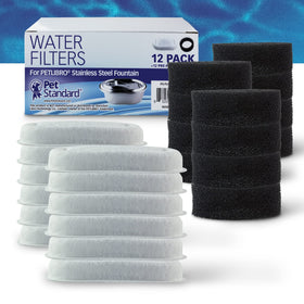 PET STANDARD PLWF003 replacement filter A close-up for clean water.