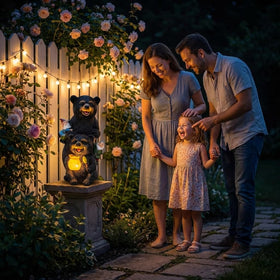 PETAFLOP gift for mom and grandma outdoor bear decor idea.