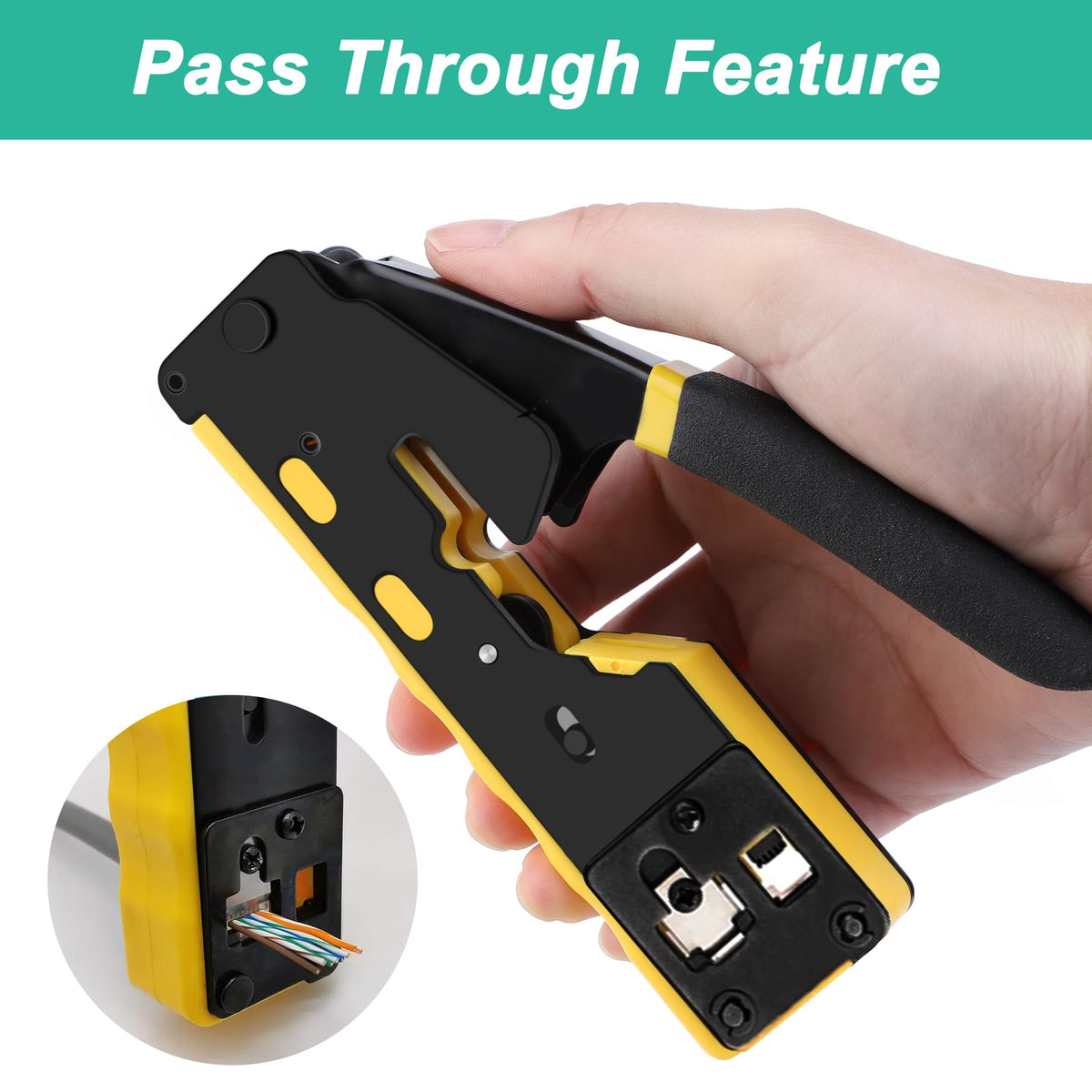 PETECHTOOL replacement blades for sharp, repeatable crimps.