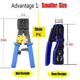 PETECHTOOL RJ45 in-package tool is ready for immediate use.