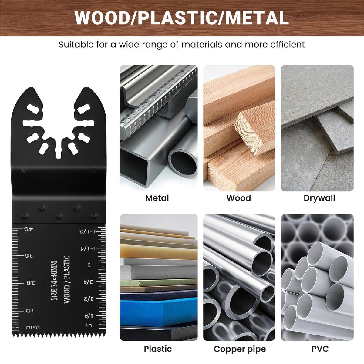 PETOX black-coated high-carbon steel blades ensure durability and corrosion resistance