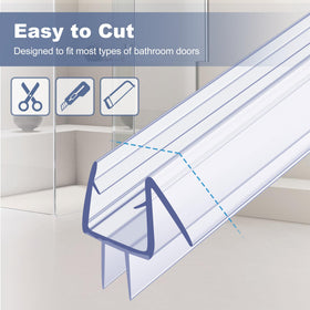 PETOX easy install no adhesive required for frameless doors
