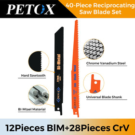 PETOX 6-inch 18TPI wood-cutting blades for precise cuts