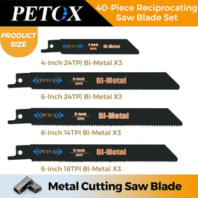 PETOX 9-inch 3TPI wood blades for versatile pruning projects