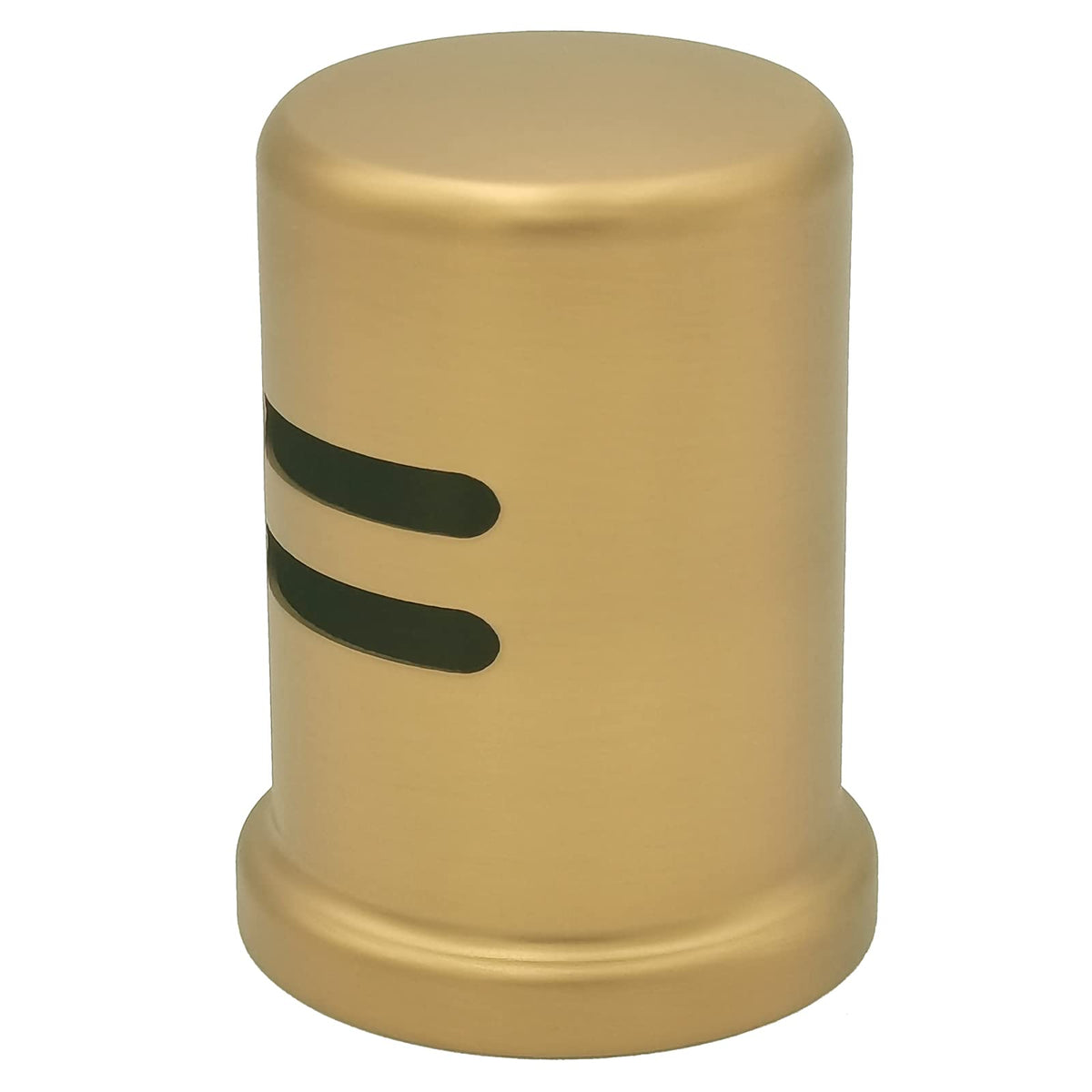PetrelWing air gap cap flush to sink for a tidy, low-profile look.