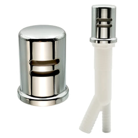 PetrelWing dishwasher air gap cap polished chrome prevents backflow and keeps dishes clean