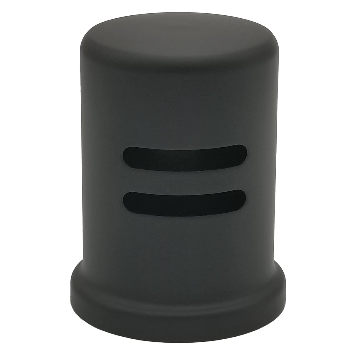 PetrelWing matte black finish complements kitchen fixtures and hardware.