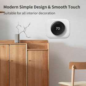 Petrichor Nest plate covers old holes for a flush look.