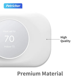 Petrichor Nest Wall Plate fingerprint-resistant surface maintains neat appearance