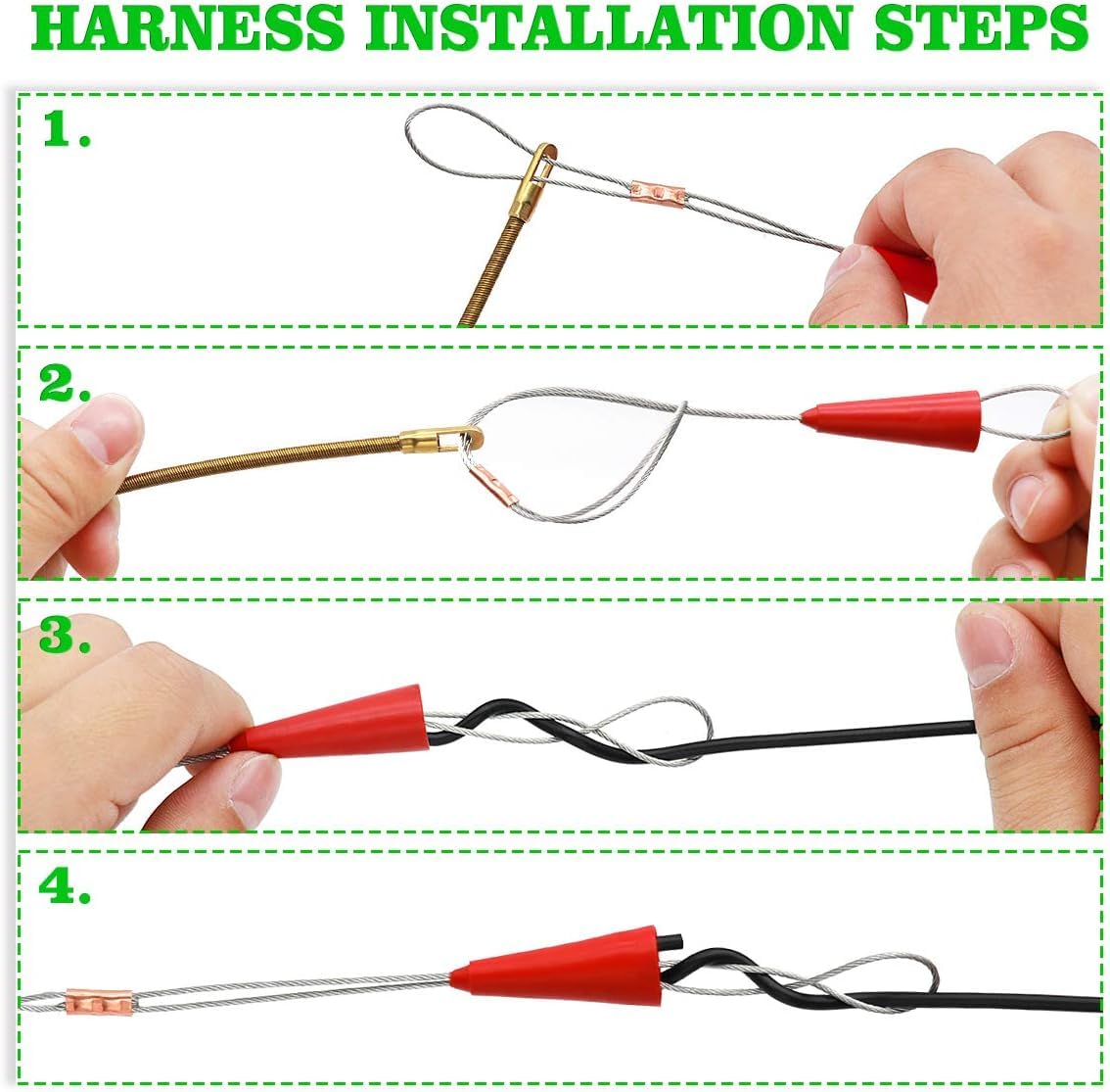 PETUOL flexible pull-push rods bend to navigate corners and obstacles