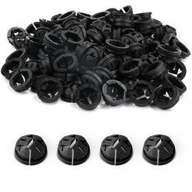 PEUTIER push-in cable connectors 200pcs pack for quick wiring organization.