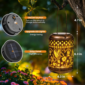 PEVOROS IP65 weatherproof lantern designed for all seasons