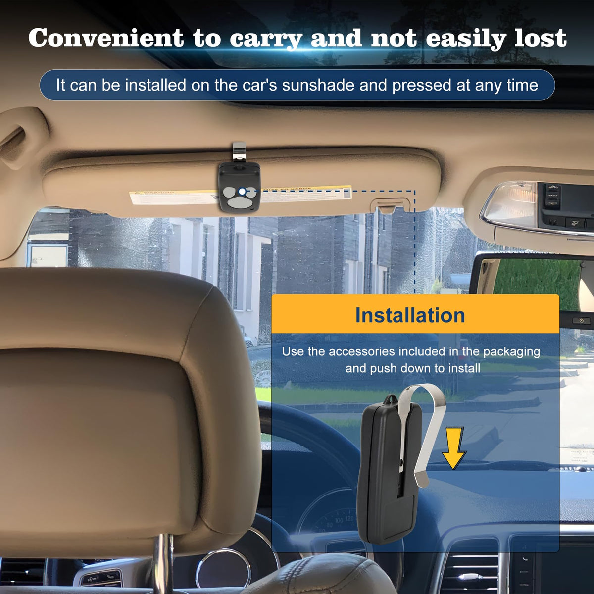 Pevxou 372310 remote enabling quick programming steps.