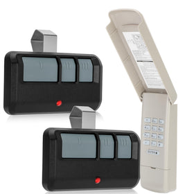Pevxou universal keypad front view for fast wireless garage door control.