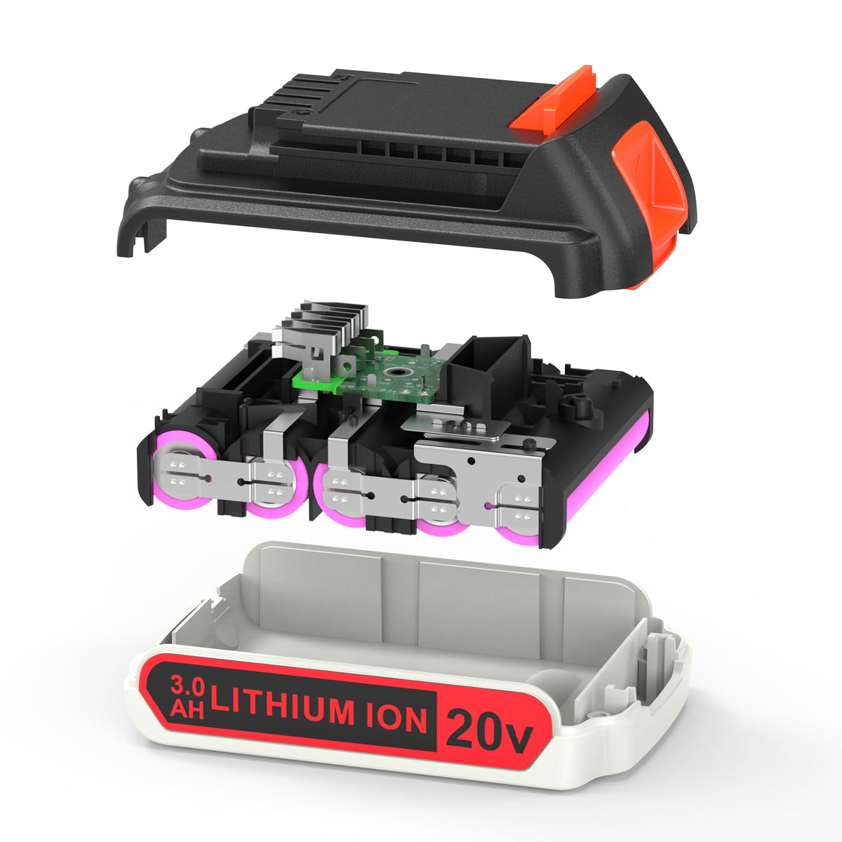 PEYESTEN 20V battery in use with cordless tools for added runtime