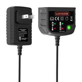 PEYESTEN 20V charger front view for quick battery swapping and busy workshop use.