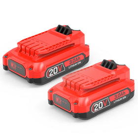 PEYESTEN 2-pack 20V battery shown for reliable DIY power and outdoor use