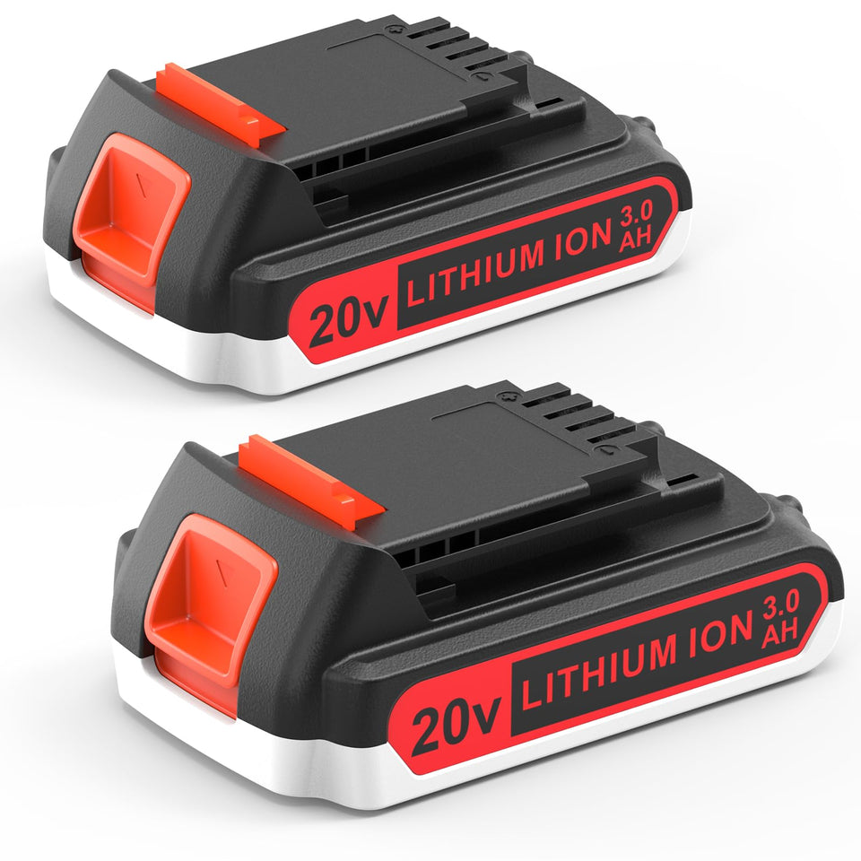PEYESTEN 2-pack extended-capacity 3000mAh 20V battery ready for extended runtime