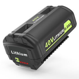 PEYESTEN 40V battery with LED indicator for quick power status at a glance.