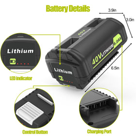 PEYESTEN 40V battery pack durability supports long‑term cordless use.
