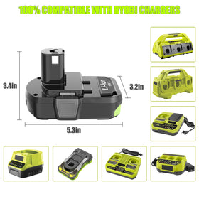 PEYESTEN Ryobi 18V charger compatibility ensures flexible recharging
