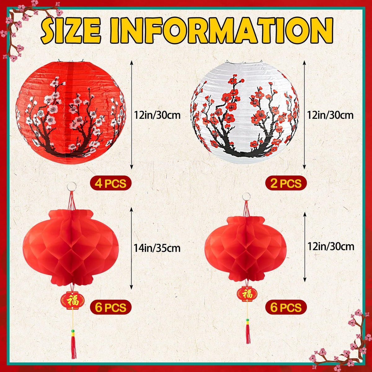 Peywot Hibachi durable paper-frame lanterns enable reliable indoor arrangements.