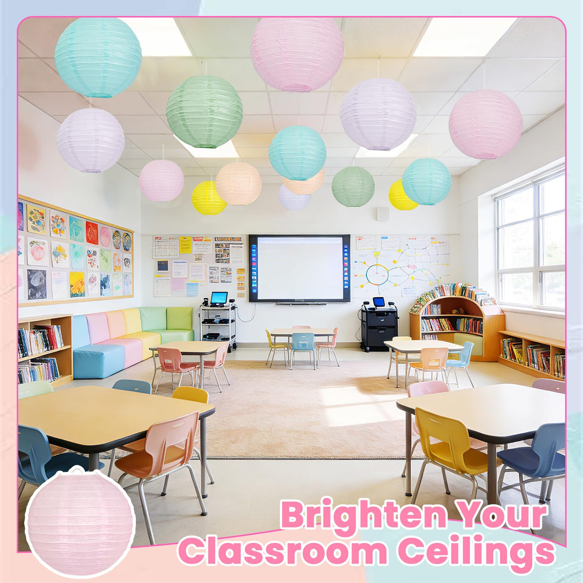 Peywot Easter decor lanterns offer DIY friendly accents with ribbons or LED lights