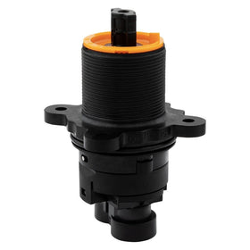 Pfister ceramic disc cartridge with durable sealing ensures smooth operation.