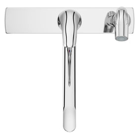 Pfister Pfirst Series polished chrome finish maintains a bright shine and easy maintenance.