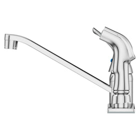 Pfister Pfirst Series side sprayer for versatile rinsing and cleaning.