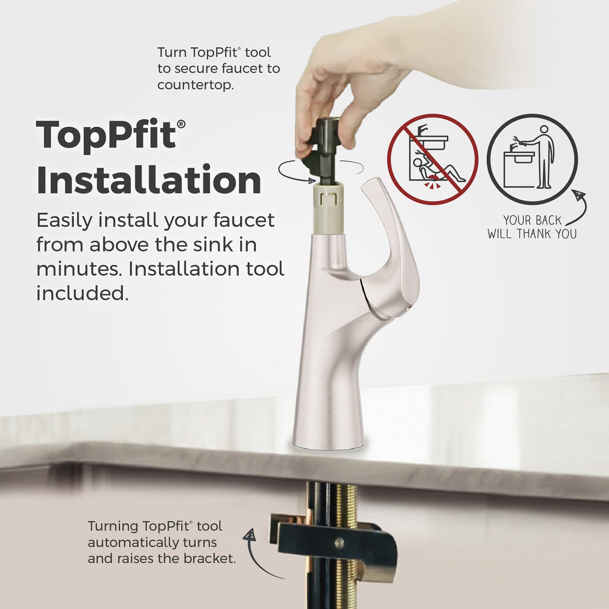 Pfister Talega NSF certified lead-free faucet for safe water contact.