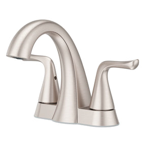 Pfister Willa centerset front view showing timeless bathroom style