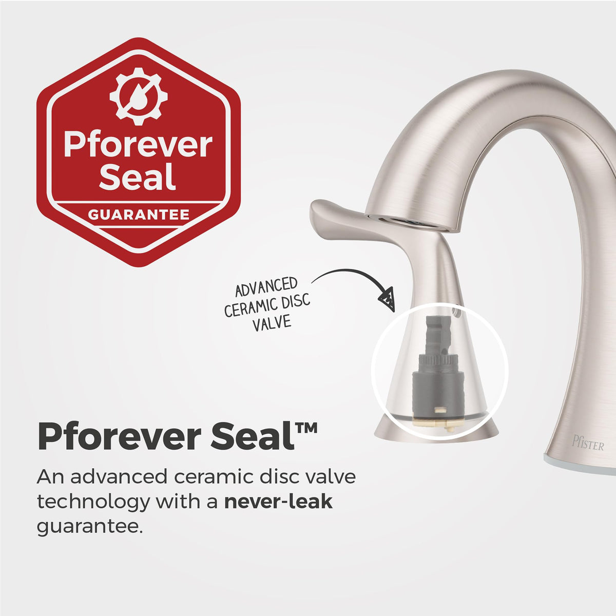 Pfister Willa Pfast Connect system enabling fast, secure water line connections.