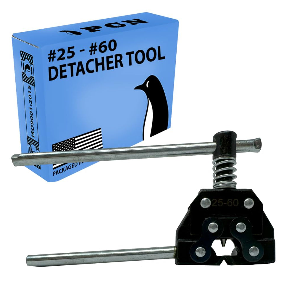 PGN roller chain cutter-breaker close-up shows durable carbon steel for longevity