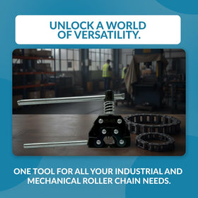 PGN roller-chain cutter-breaker with metal finish and easy screw adjustment