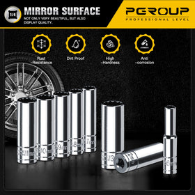 Pgroup hanging holes on holder enable easy wall organization.