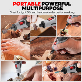 PHALANX 4V ergonomic non-slip grip provides comfortable control during use.