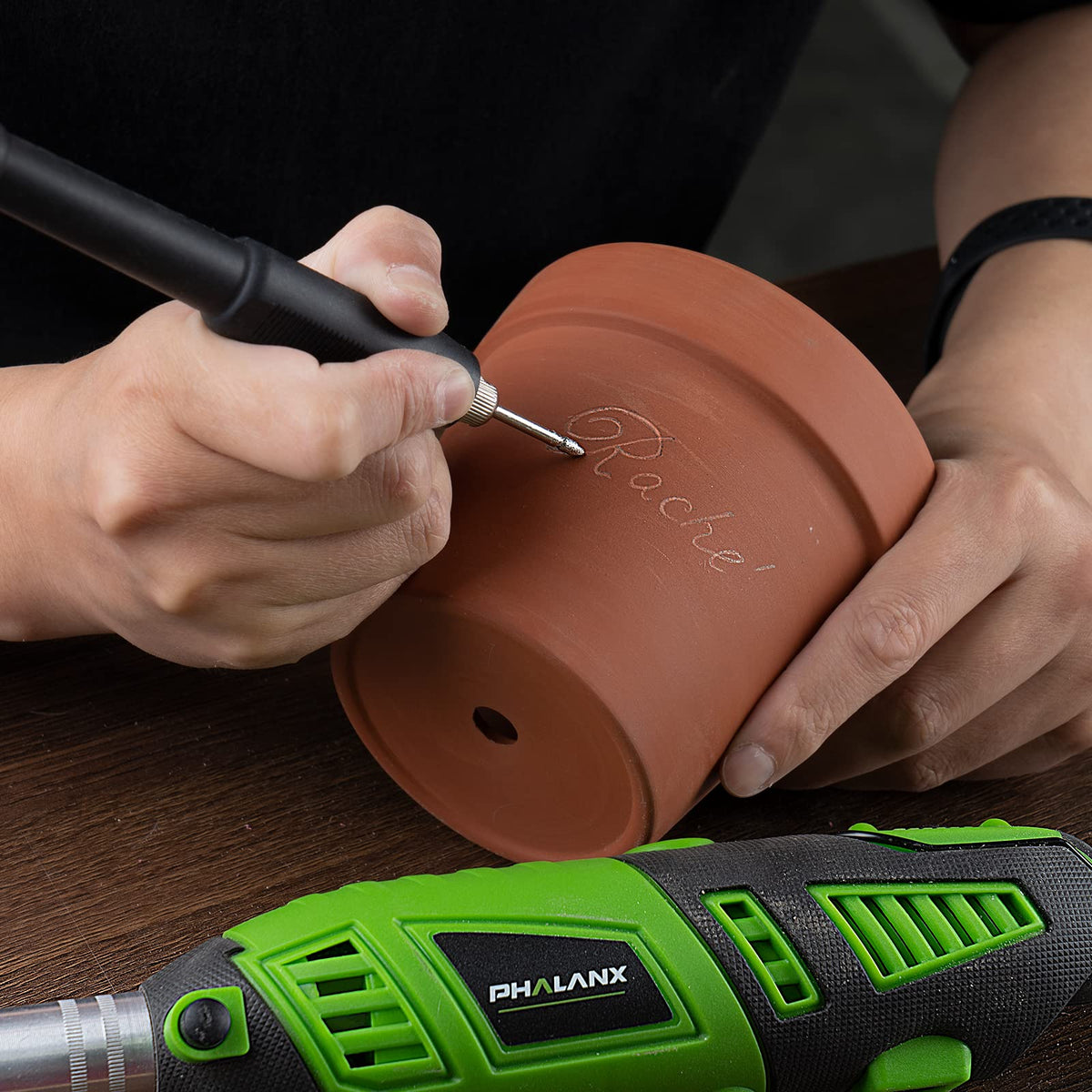 PHALANX storage box keeps tools organized for easy DIY sessions.