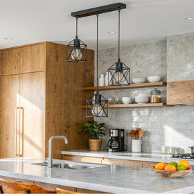 Phaosio adjustable-height pendant suitable for varied ceilings