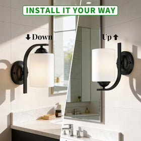 Phaosio hallway wall sconce provides subtle illumination for corridors.