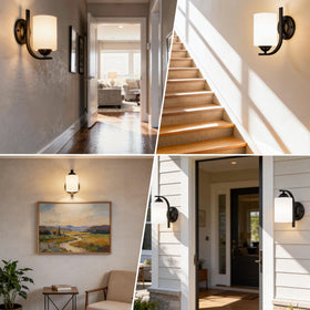 Phaosio hardwired installation requires a wall switch for control.