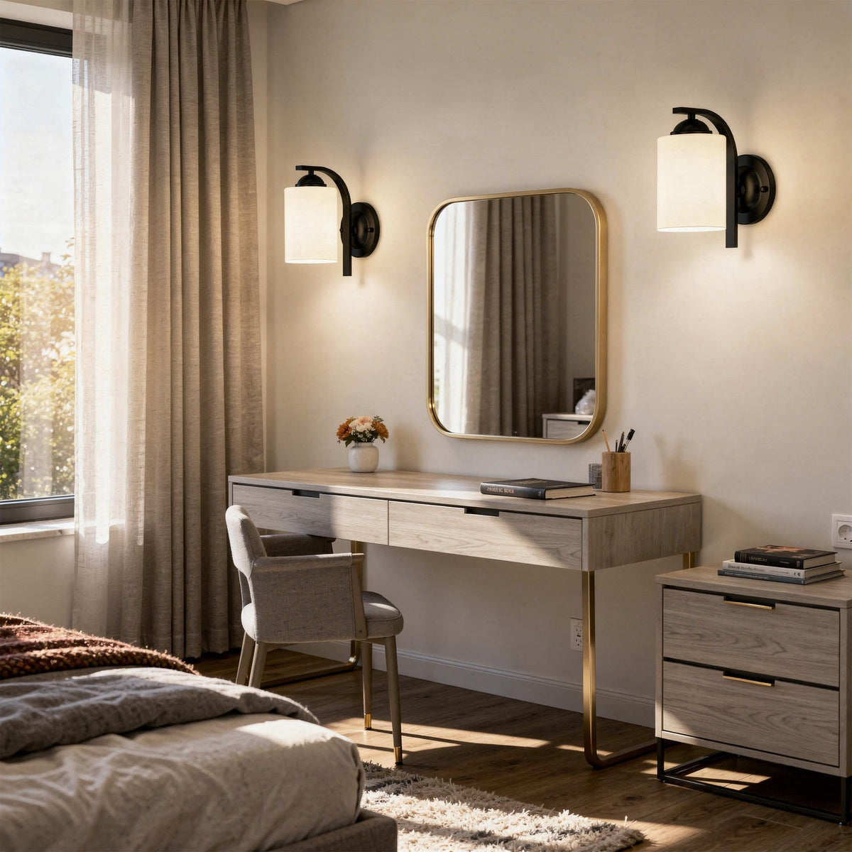 Phaosio kitchen wall sconce complements contemporary interiors with focused light.