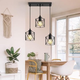 Phaosio open-bottom pendant facilitates quick bulb changes