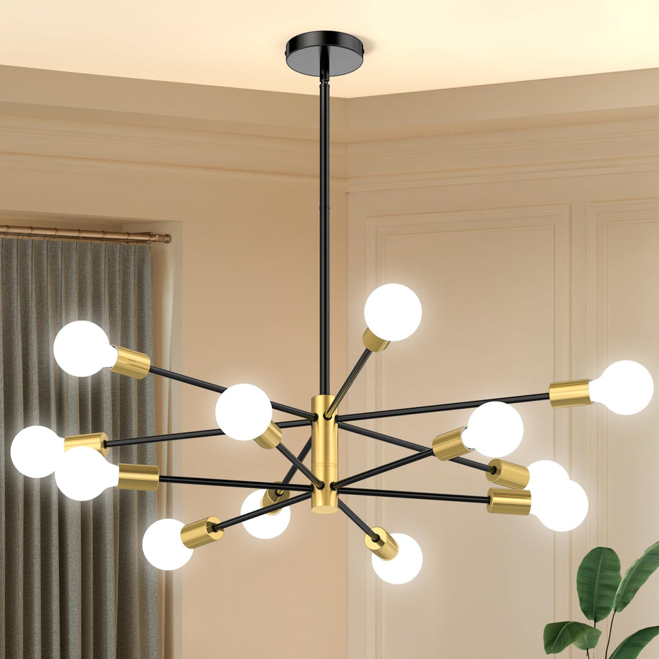 Phaosio Sputnik 12-Light arm assembly for quick, clean installation.