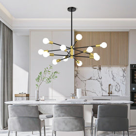 Phaosio Sputnik dimmable bulbs create adjustable ambiance.
