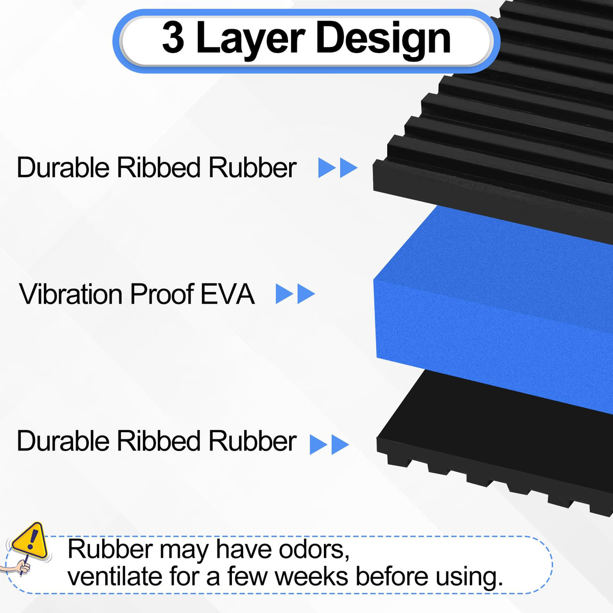 Phepetroll pad outdoor use on concrete floor demonstrates durability